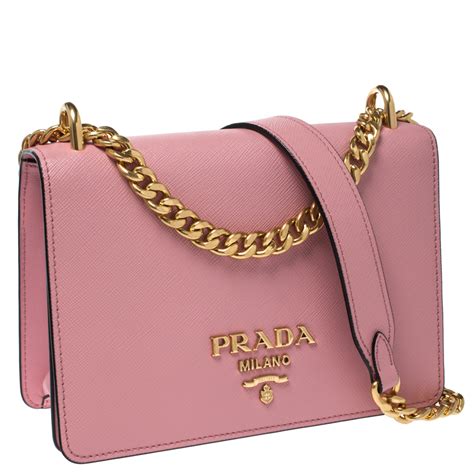 prada pink handbag